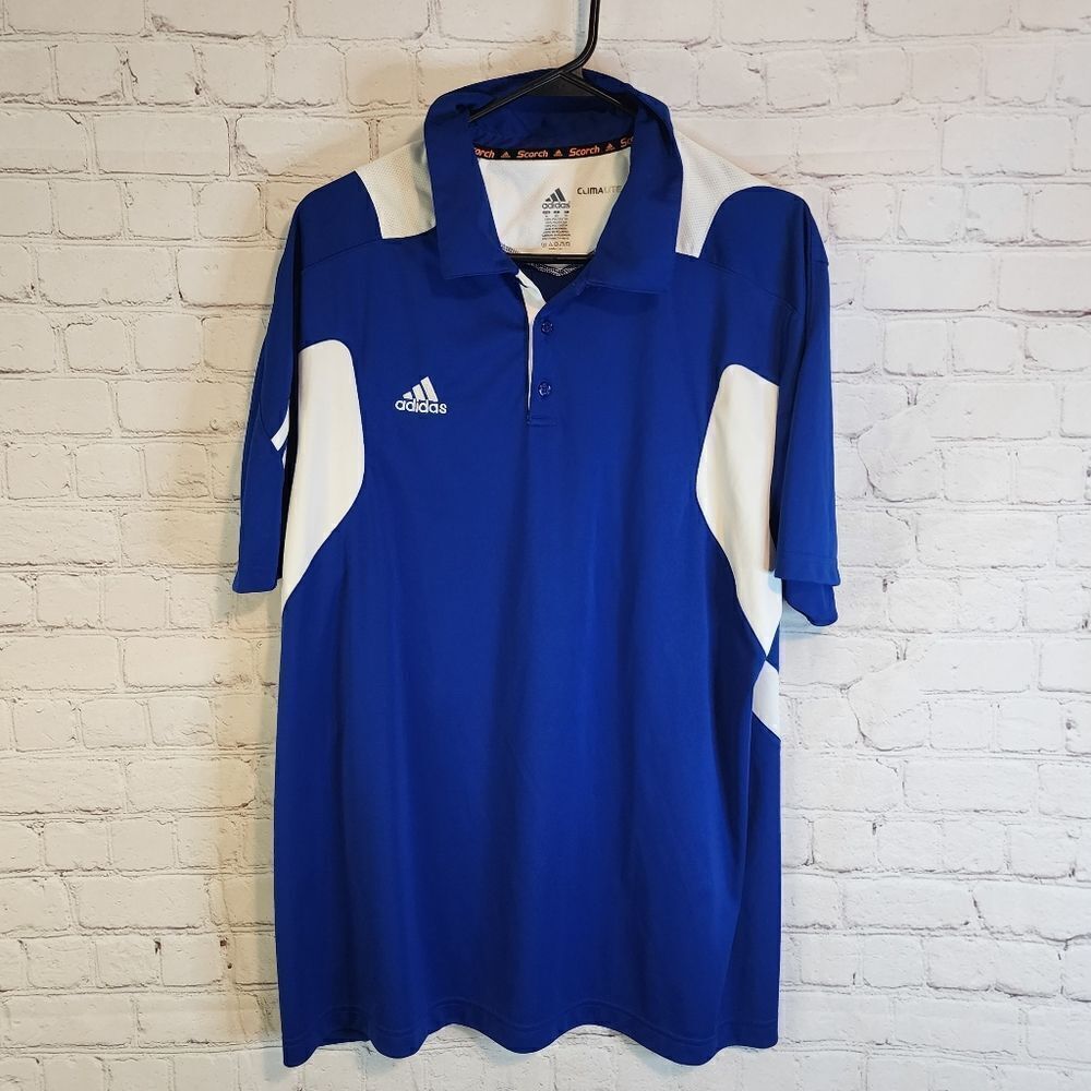 Men's Addidas "Climalite" polo shirt, size XL